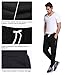 BALEAF Men's Running Pants Slim Fit Tapered Joggers Sweatpants with Pockets Athletic Pants for Cold Weather Sports Workout Black XL