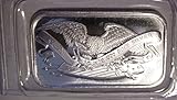Silver Retro Eagle Design 1 Ounce bar .999 fine