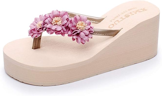 amazon flower flip flops