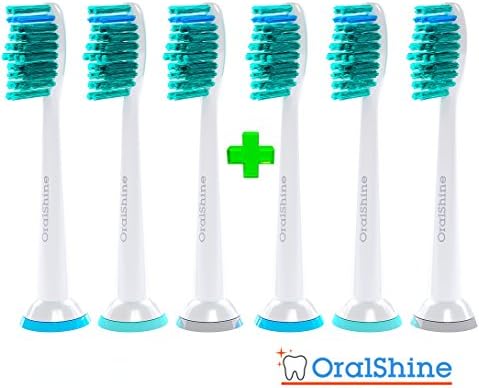 Sonicare Premium Replacement Toothbrush Heads by OralShine Proresults, fit essence, plaque control, gum health, diamondclean, flexcare, healthywhite and easyclean