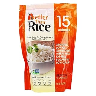 BETTER THAN FOOD Konnyaku Konjac Rice, 385 GR