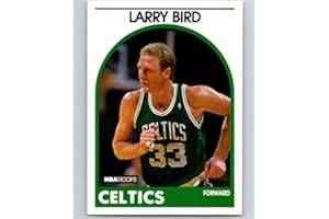 1989-90 Hoops Basketball #150 Larry Bird Boston Celtics Official NBA Trading Card