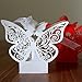 Tinksky 50pcs Laser Cut Wedding Favor Box Birthday Shower Party Candy Boxes (White)