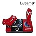 Lutema 2.4GHz Heligram Flight Simulator Remote Control Helicopter with LED SkyText Technology, Red