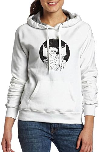 Akrier Women's Casual Long Sleeve Front Pocket The Old Beard Captain Is So Poignant Hooded Sweatshirt
