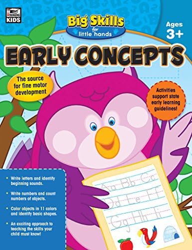 Early Concepts, Grades Preschool - K (Big Skills for Little Hands®) Paperback – April 14, 2016