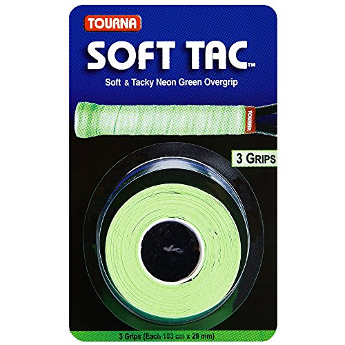 Tourna Soft Tac Overgrip Wrap, Neon Green