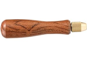 MEELYHOME Brass Solid Wood Handle Diamond File Set Handle Tool Ceramic Wood Rasp File Needle Jewelry Polishing Carving Wood Handle File