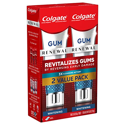 Colgate Renewal Gum Protection Whitening Toothpaste Gel, Mint Gel