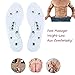 Acupressure Magnetic Massage Foot Therapy Reflexology Pain Relief Shoe Insoles 1 Pair Washable and Cutable (Women and Man)