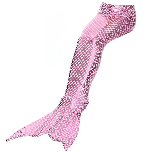 Vamelia New Mermaid Tail Swimmable Costume Swimsuit for Girls Swimming Kid and Adult Sizes