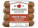 Applegate Peach Jerk Sausage, 11 oz