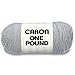 Caron One Pound Solids Yarn, 16oz, Gauge 4 Medium, 100% Acrylic - Grey Mix- For Crochet, Knitting & Crafting ( 1 Piece )