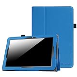 Insignia 10.1 Inch Tablet NS-P10A7100 Case, Fintie Slim Fit Premium Vegan Leather Folio Case Cover with Stylus Holder for Insignia Flex NS-P10A7100 10.1-Inch Android Tablet, Royal Blue