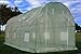 Delta 15'x7' Greenhouse (Weighing 70 lbs), Heavy Duty Hothouse Nursery,Large Walk-in Tunnel Design Greenhouses for Outdoor, Upgraded Frame and Reinforced PE Cover,Screen Vents