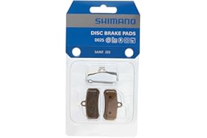 Shimano Unisex - Adult D02S Disc Brake Pad, Grey, One Size, Bronze