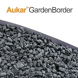AUKAR Landscape Edging Kit 33ft Length No Dig
