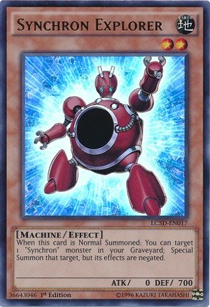 Yu-Gi-Oh! - Synchron Explorer (LC5D-EN017) - Legendary Collection 5D's Mega Pack - 1st Edition - Ultra Rare