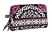 Vera Bradley Small Cosmetic (Canterberry Magenta)