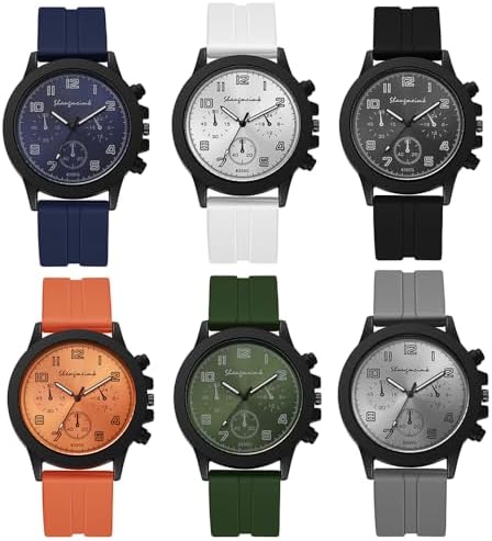 Amazon.com: TANEMUDO 28 Pcs Assorted Platinum Watch Sets for  display picture 2
