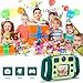 PROGRACE Kids Camera Dual Selfie Camera 1080P HD Video Recorder Digital Action Camera Camcorder for Boys Girls Gifts 2.0” LCD Screen with 4X Digital Zoom and Funny Game(Green)