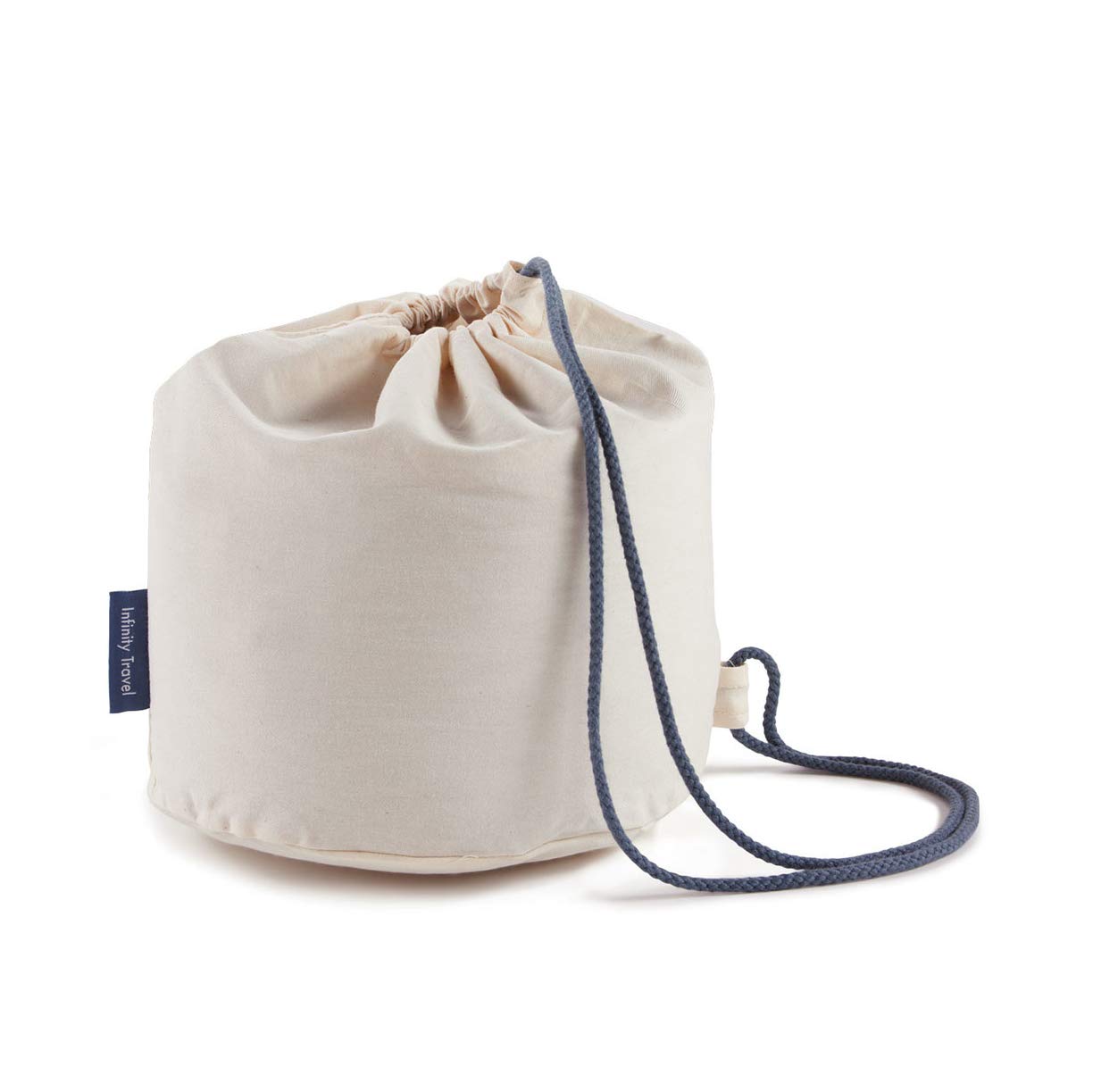 Huzi - Travel Cotton Case Bag Sleeve for Infinity Pillow