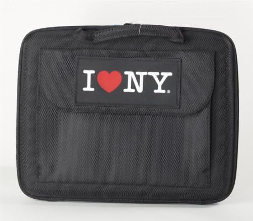 I Love NY Sleek Netbook Case, Black (ILNLAP1160K)