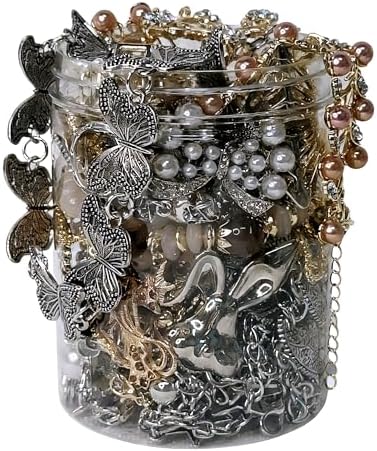 アクセサリーバラエティーセット ✨mystery jewelry ✨ Amazon.com: SMUOBT Mini Blue Gothic Mystery Jewelry Jar – 15 Pcs