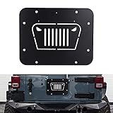 Tailgate Vent Cover for Jeep Wrangler JK JKU Spare Tire Delete Plate