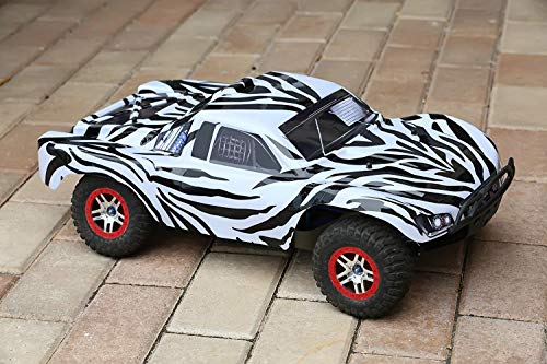 SummitLink Compatible Custom Body Zebra Style Replacement for 1/10 Scale RC Car or Truck (Truck not Included) SS-Z-01