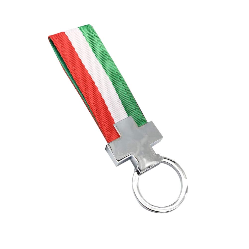 PSL Limited Edition Leather Country Flag keyring keychain key fob (Italy)