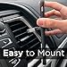 Aduro Phone Ring Holder [3-in-1] - Phone Ring, Phone Stand, Phone Car Vent Mount, Finger Grip Phone Holder for All iPhone, Samsung Galaxy (Black)