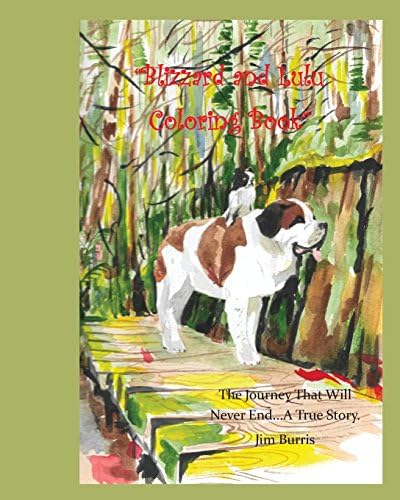 Blizzard and Lulu Coloring Book: Blizzard and Lulu's Adventures With Brody
