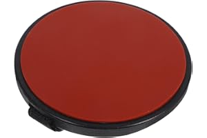 HYTROVE Portable Silicone Drum Practice Pad with Adjustable Leg Straps Nonslip Bottom Quiet Dampening Mat