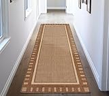 Ottomanson FBA_JRD8838-3X7 sisal Rug, 2'7" x 7'0", Brown