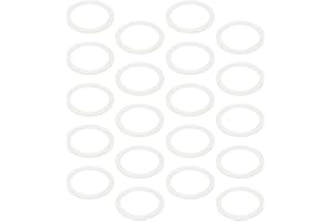 Beavorty Leakproof Silicone Gaskets for Mason Jars Wide Mouth 20Pcs Flexible Sealing Rings Airtight Jar Lid