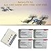 HEIOKEY 4pcs 3.7V 750mAh 25C Lipo Battery with X4 Battery Charger for MJX X400W X400 X400C X800 X300 X300C X200 X500,Sky Viper S670,Holy Stone HS110 HS110W HS120 HS130 HS200 HS200W RC Quadcopter Drone