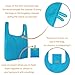 BeeGreen Folding-Bags-for-Shopping-5-Pack-Ripstop Foldable Eco Friendly Reusable Grocery Bags Heavy Duty Grocery Tote Bags for Beach Hiking Xlarge Bags Gifts