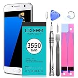 Galaxy S7 Battery [3550mAh] S7 Battery LCLEBM Upgrade New 0 Cycle Battery Replacement for Samsung Galaxy S7 G930A G930 G930V G930T G930P S7 Battery Replacement with New Replacement Kits