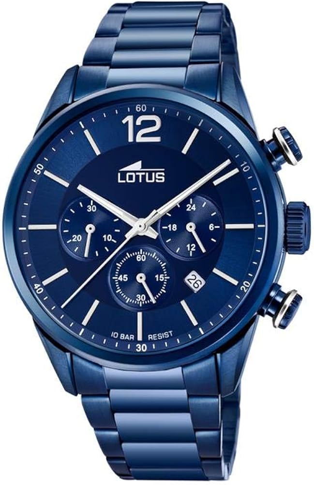 Precio Lotus Reloj Cronógrafo para Hombre de Cuarzo con Correa en Acero Inoxidable 18680/1