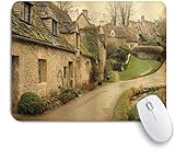 Gaming Mouse Pad Custom,European British Town with
