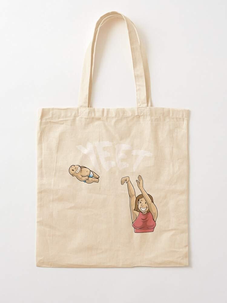 Amazon.com: Basketball Fetus Yeet Throwing Woman Throwing Baby Baby