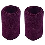 PZLE Terry Cloth Wristband Gymnastics Terry Wristbands for Football Softball Basketball Men's Sweatbands Tennis Wrist Band Available in Many Colors