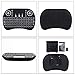 Leegoal(TM) Backlit Mini Wireless Keyboard,2.4 G Portable Keyboard with Touchpad Mouse for Windows,Android/Google/Smart TV, Linux,Windows,Mac