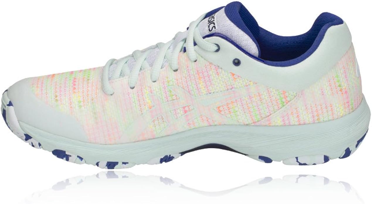 asics gel professional 14 ff white netball trainers