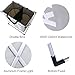 Chrislley X-Frame Double Laundry Basket 2 Section Oxford Dirty Laundry Hamper Sorter Waterproof with Handles（Beige