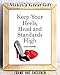 Keep Your Heels, Head and Standards High - 11x14 Unframed Art Print - Makes a Great Motivational Gift Under $15