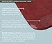 NewLife by GelPro Anti-Fatigue Designer Comfort Kitchen Floor Mat, 20x32”, Pebble Pomegranate Stain Resistant Surface with 3/4” Thick Ergo-foam Core for Health and Wellness