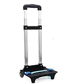 Backpack Hand Truck YUB Wheeled Cart Trolley Hand Aluminium Alloy Folding Trolley Cart for Schoolbag