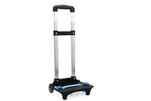 Backpack Hand Truck YUB Wheeled Cart Trolley Hand Aluminium Alloy Folding Trolley Cart for Schoolbag